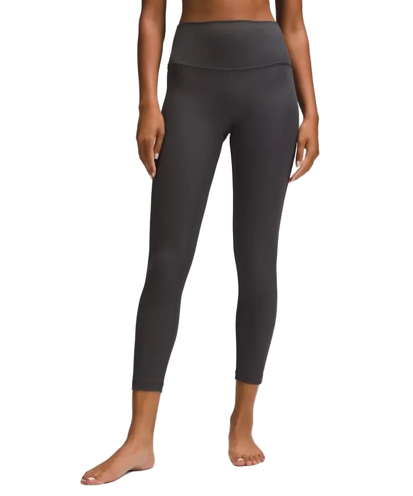 Lululemon Align™ High-Rise Ribbed Pant 25" Graphite Grey
