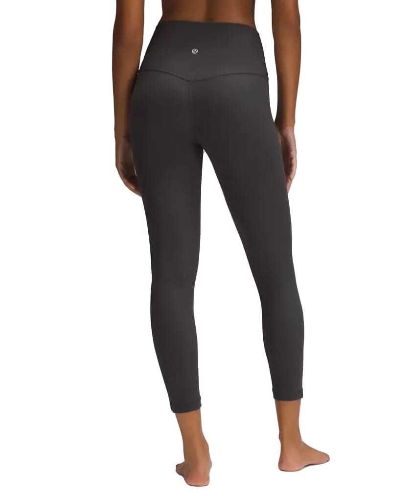 Lululemon Align™ High-Rise Ribbed Pant 25" Graphite Grey