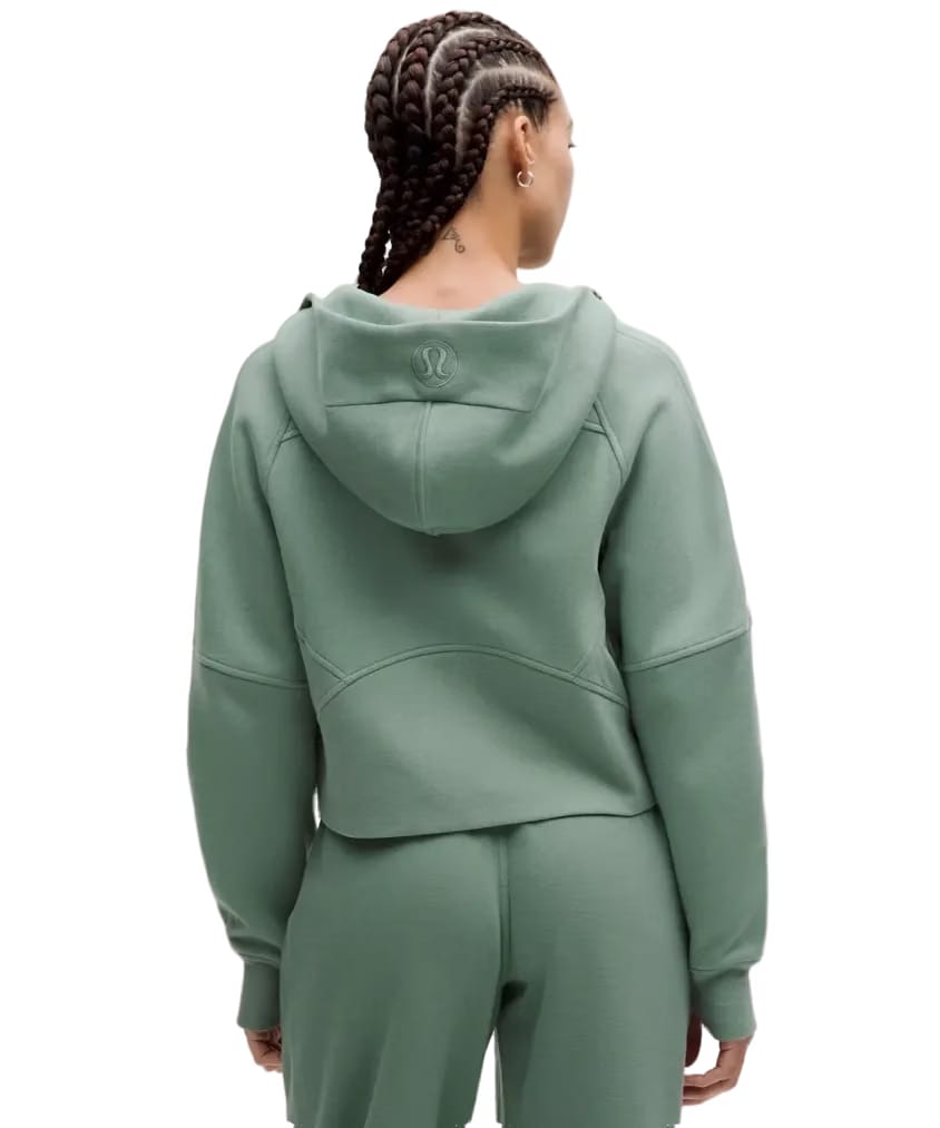 Lululemon Scuba Oversized Half-Zip Hoodie Crater Blue/Gold