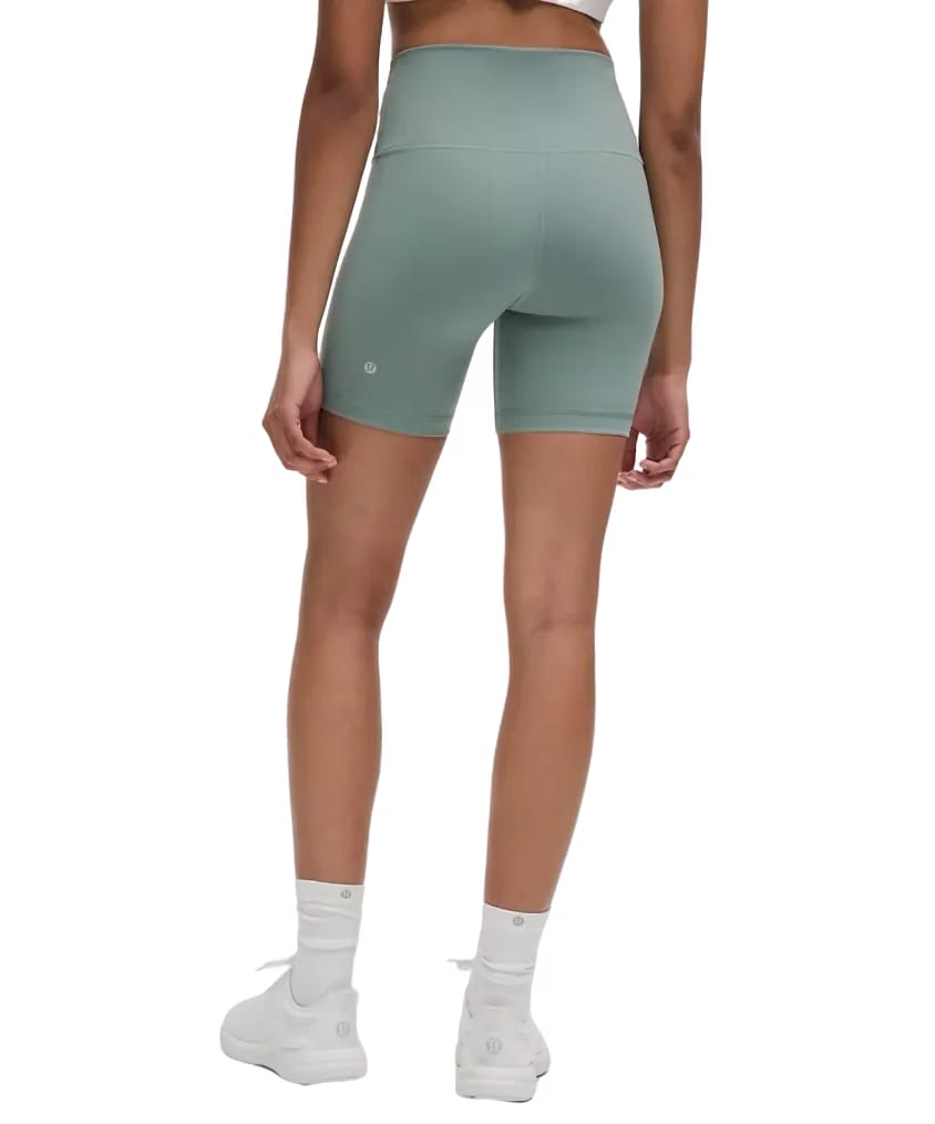 Lululemon Wunder Train High-Rise Shorts 6" Crater Blue