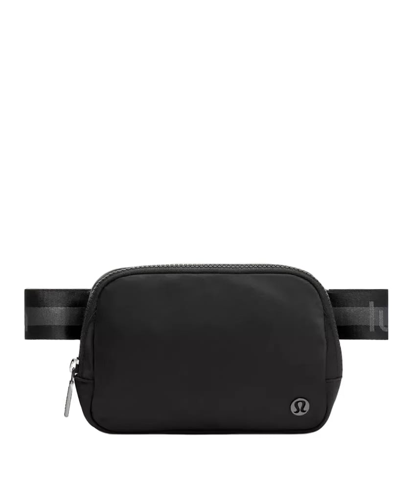 Lululemon Everywhere Belt Bag 1L Wordmark Black/Graphite Grey/Solar Grey