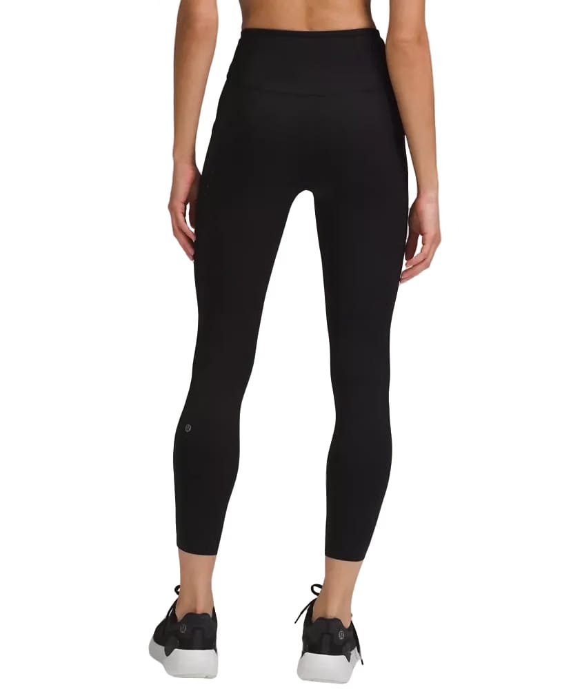 Lululemon Fast and Free High-Rise Tight 25” Pockets Updated Black