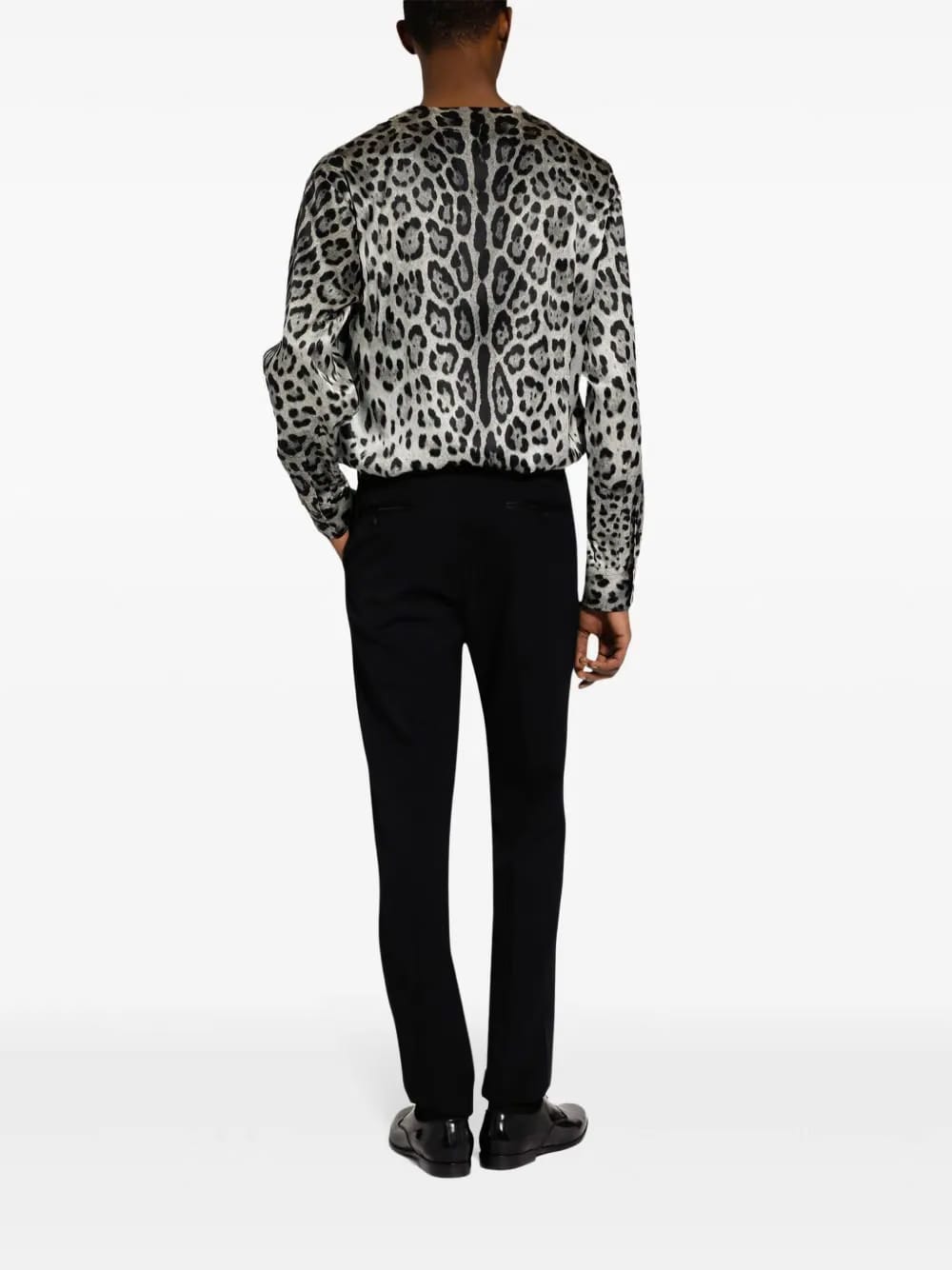 leopard-print shirt