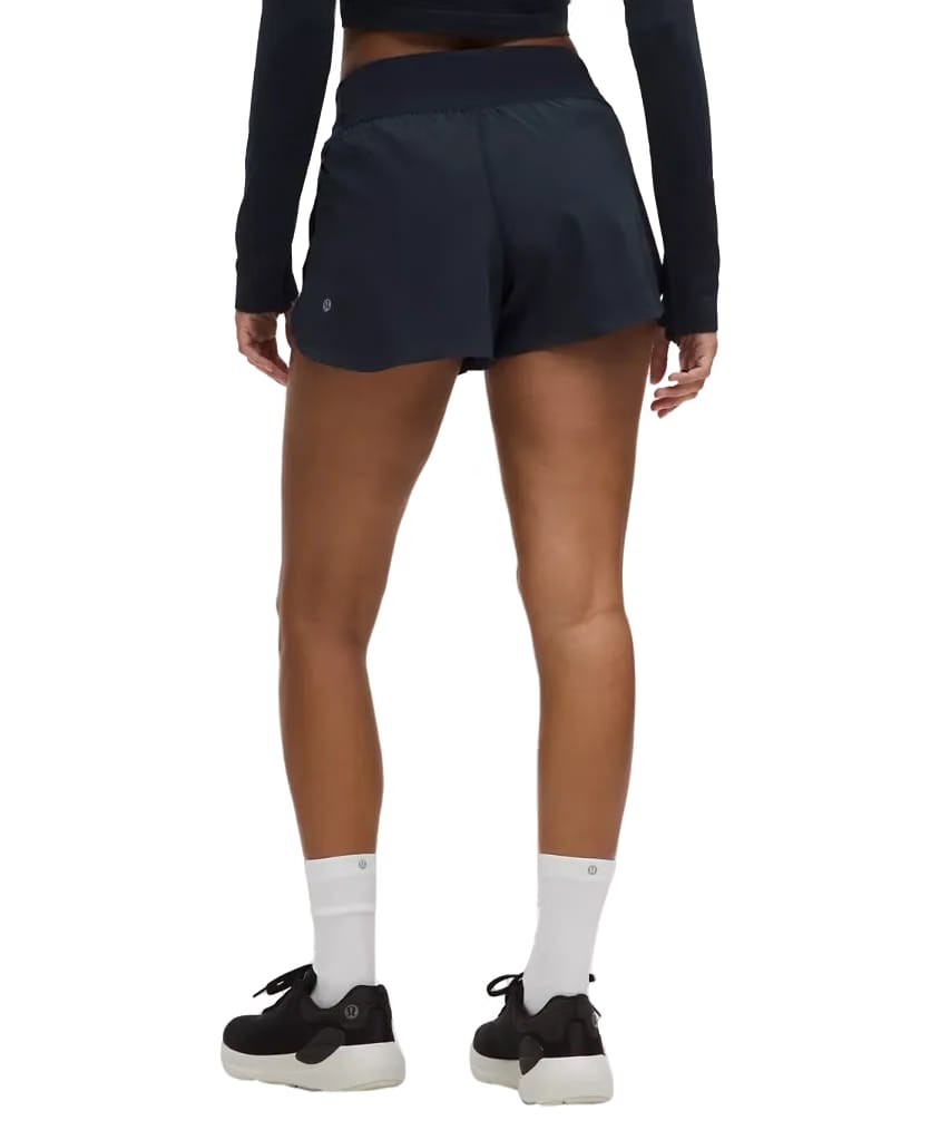 Lululemon Fast and Free High-Rise Classic-Fit Split Shorts 3" True Navy