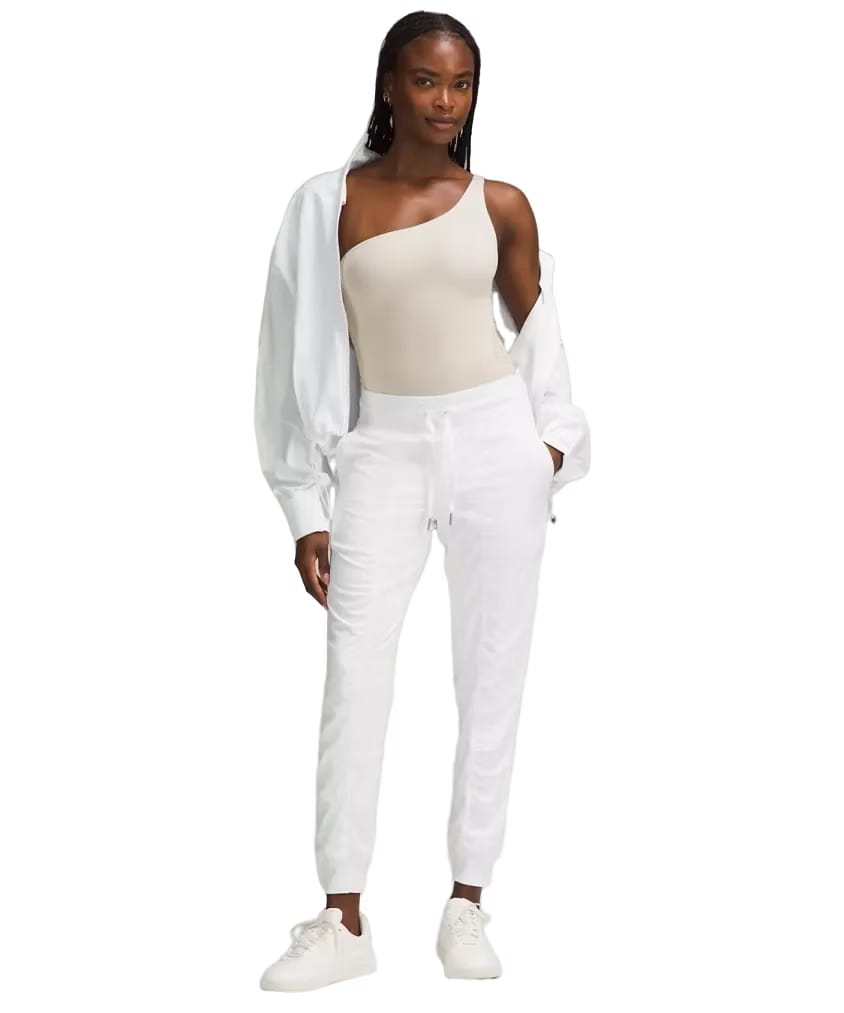 Lululemon Dance Studio Mid-Rise Jogger Full Length White