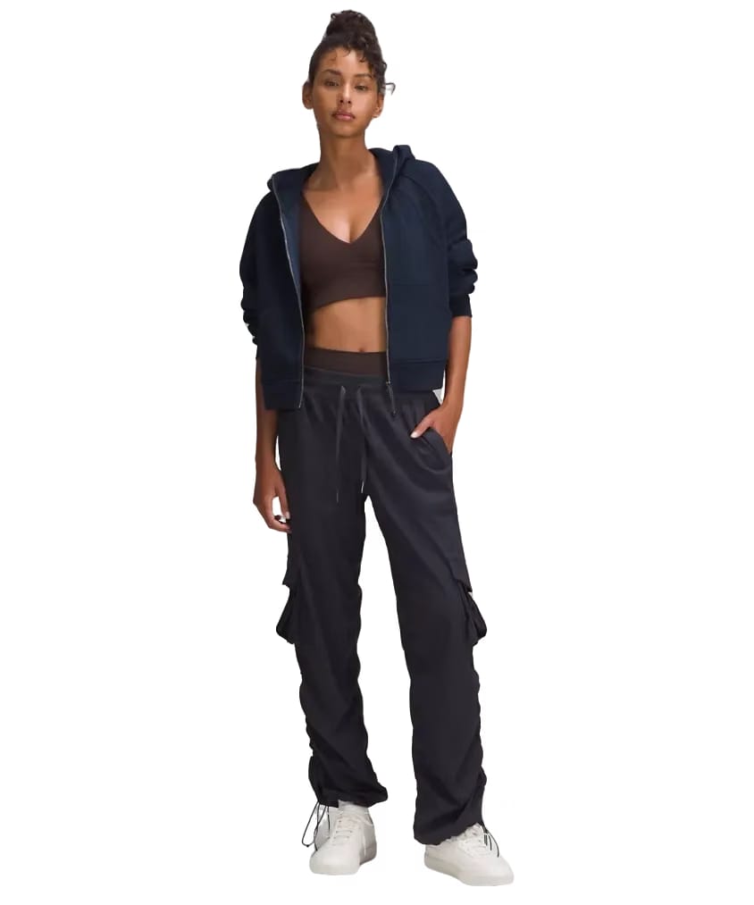 Lululemon Dance Studio Relaxed-Fit Mid-Rise Cargo Pant Black Night