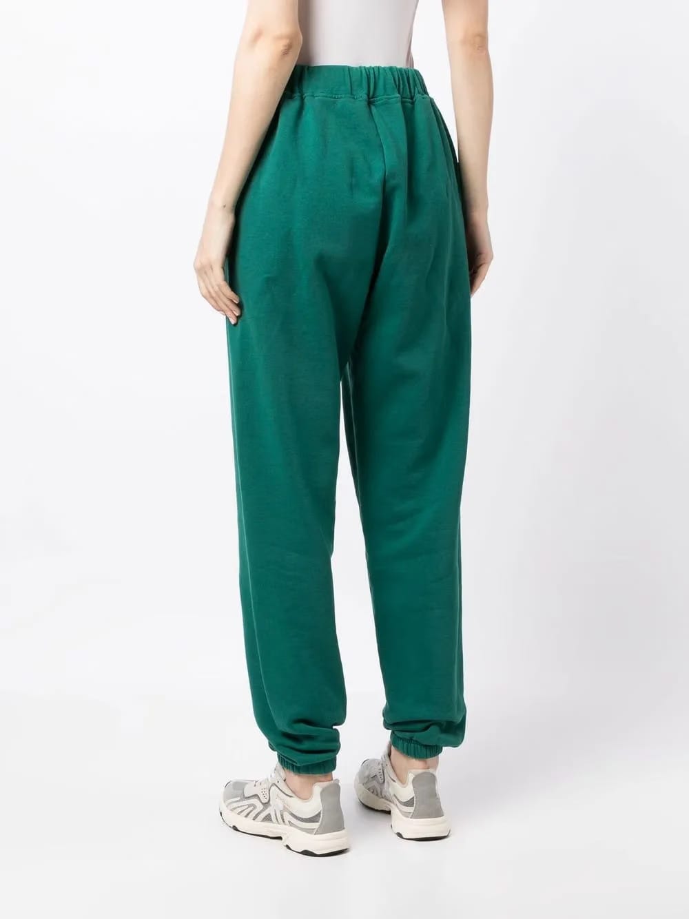 slogan-print track pants