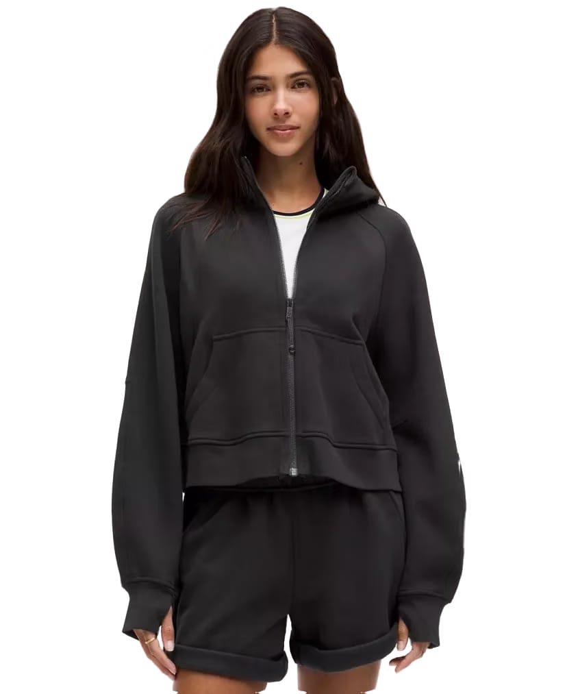 Lululemon Scuba Oversized Full-Zip Hoodie Black
