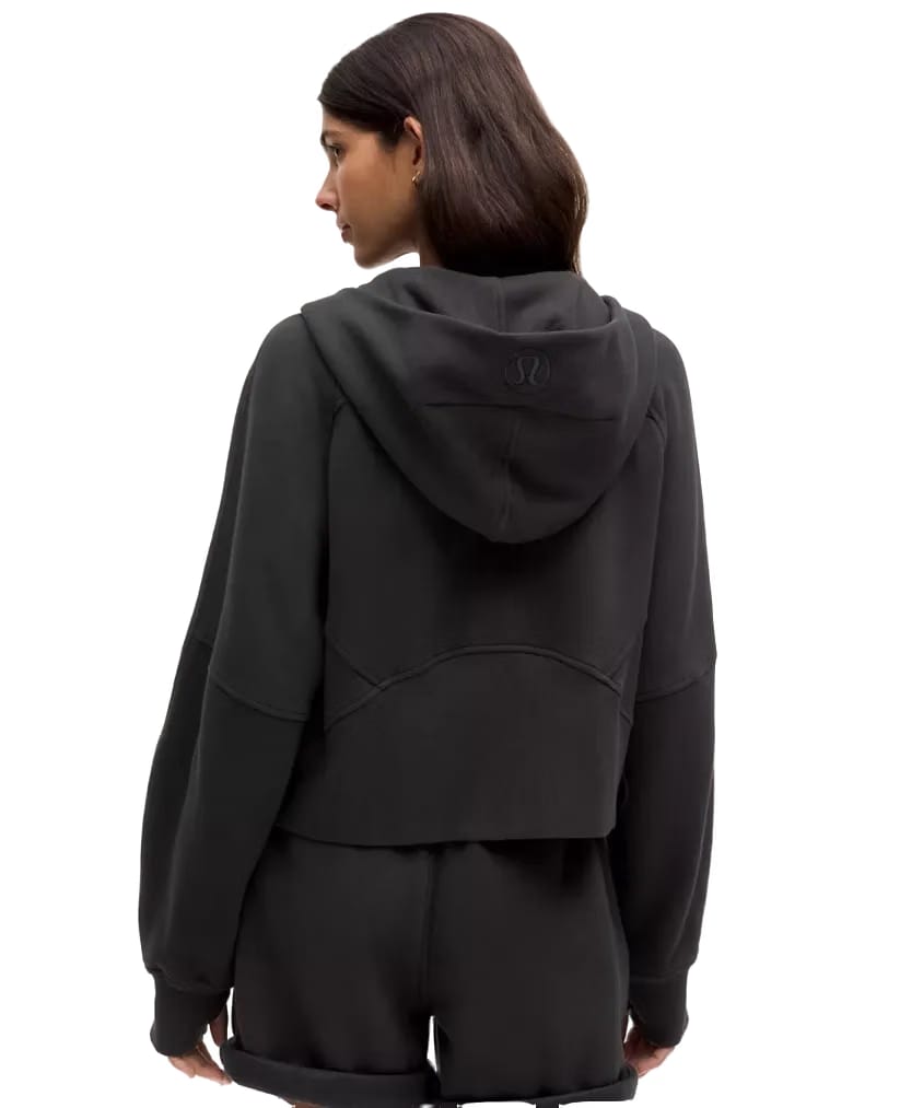 Lululemon Scuba Oversized Full-Zip Hoodie Black