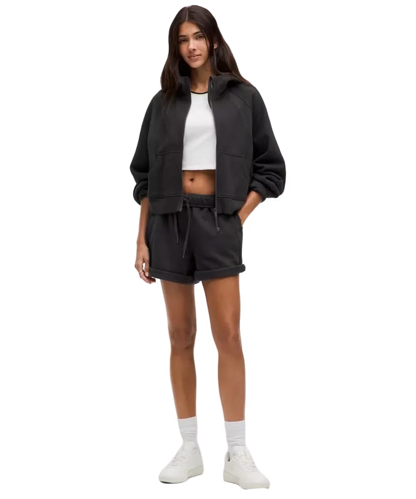 Lululemon Scuba Oversized Full-Zip Hoodie Black