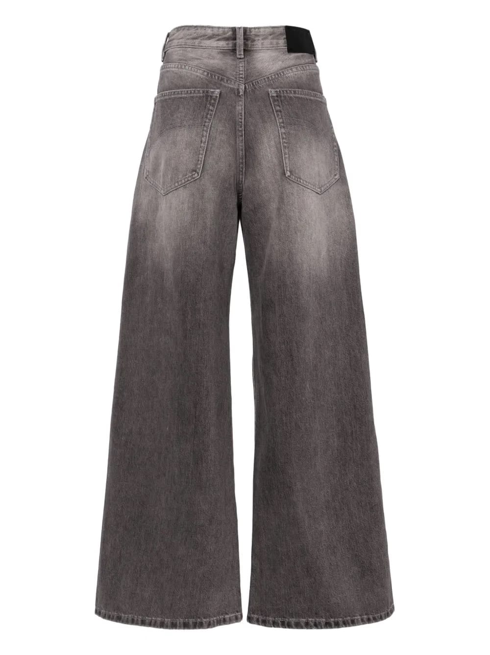faded-effect jeans