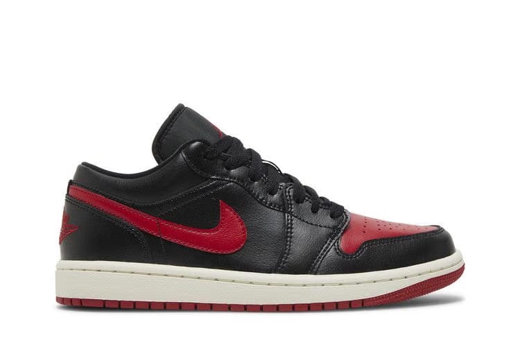 Nike Air Jordan 1 Low BlackOff WhiteGym Red