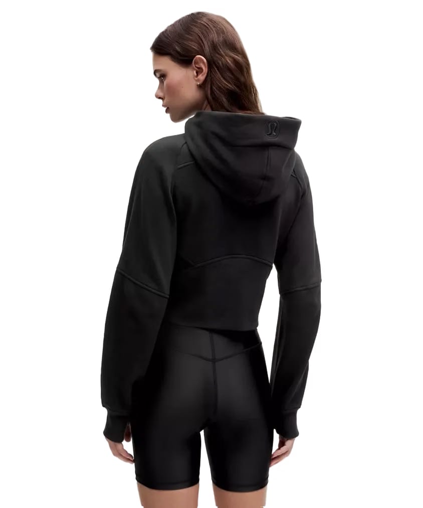 Lululemon Scuba Oversized Half-Zip Hoodie Black/Gold