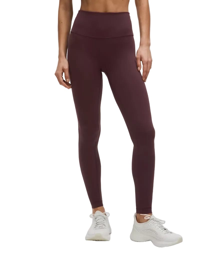Lululemon Wunder Train High-Rise Tight 28" Goodnight Plum