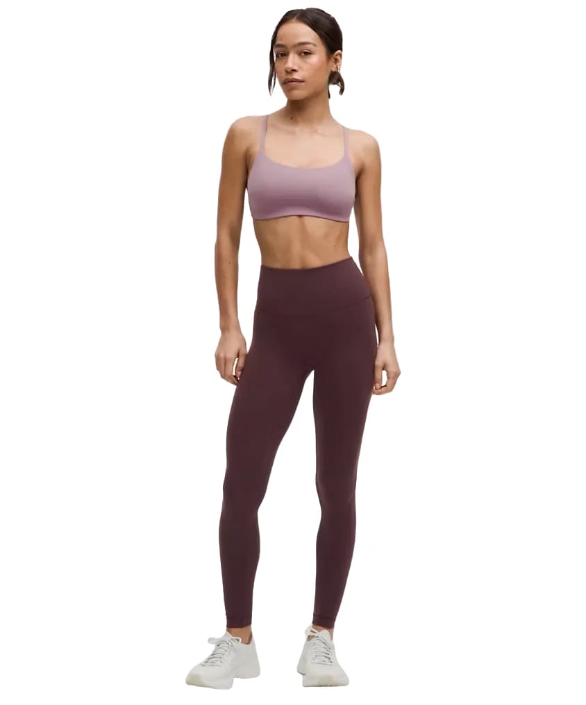 Lululemon Wunder Train High-Rise Tight 28" Goodnight Plum