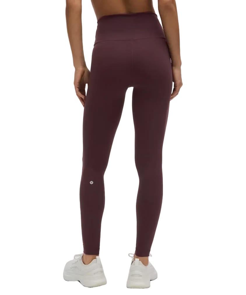 Lululemon Wunder Train High-Rise Tight 28" Goodnight Plum
