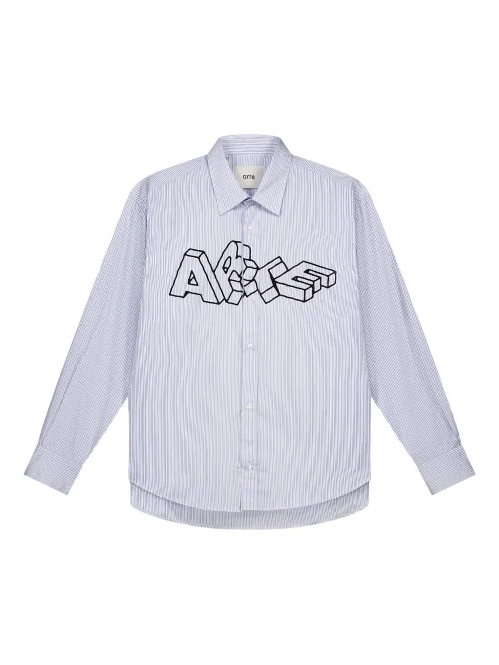 logo stripe shirt