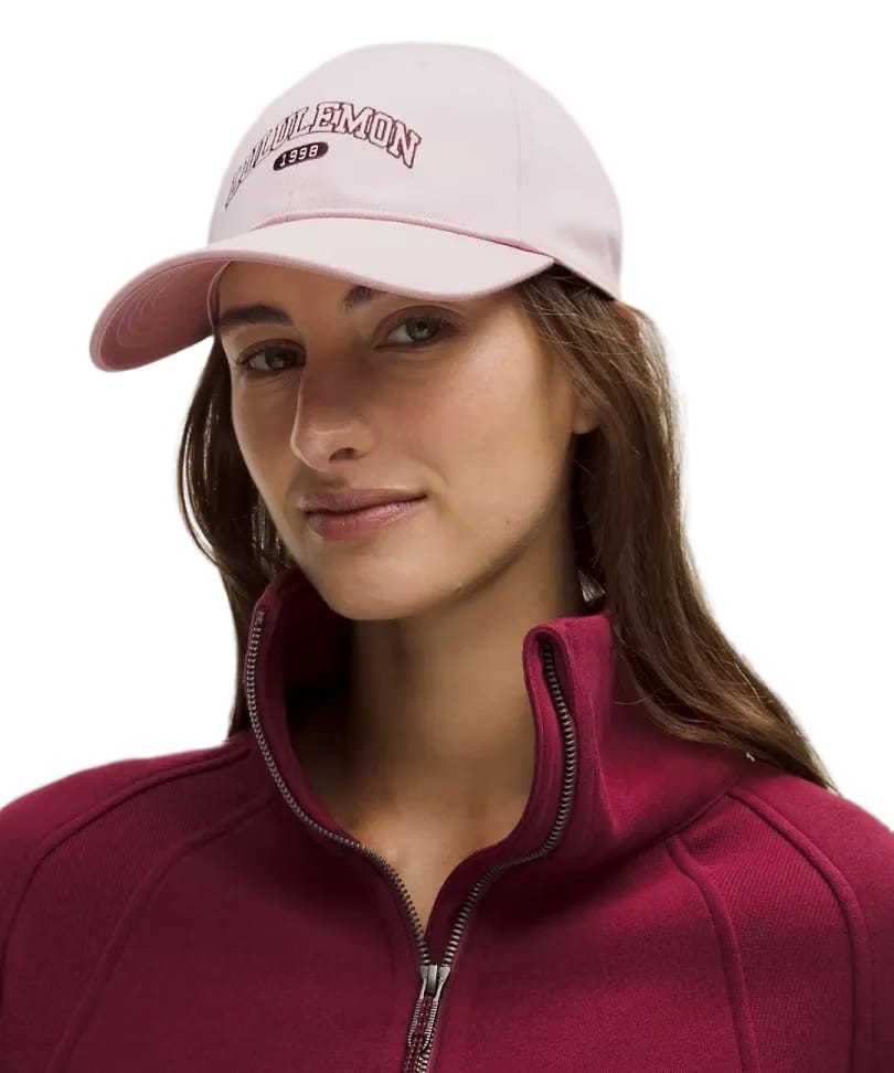 Lululemon Classic Ball Cap Structured Pink Haze/Goodnight Plum