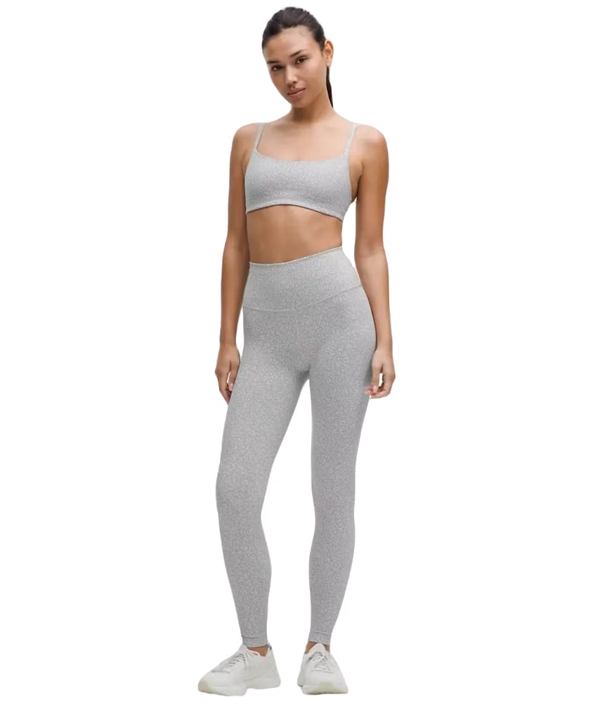 Lululemon Wunder Train High-Rise Tight 28" Leopard Daisy Starlight Multi