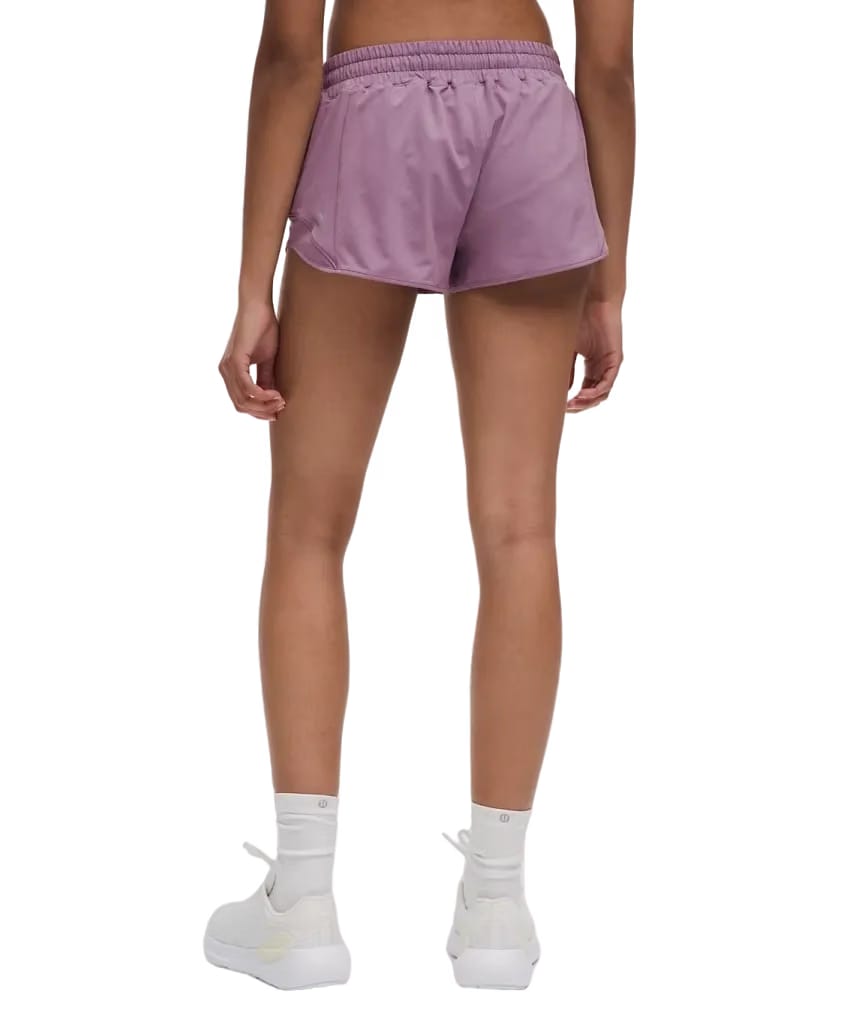 Lululemon Hotty Hot Low-Rise Lined Shorts 2.5" Lavender Lux