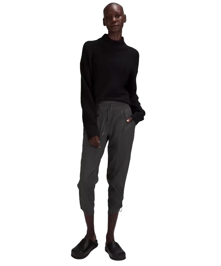 Lululemon Dance Studio Mid-Rise Cropped Pant Graphite Grey