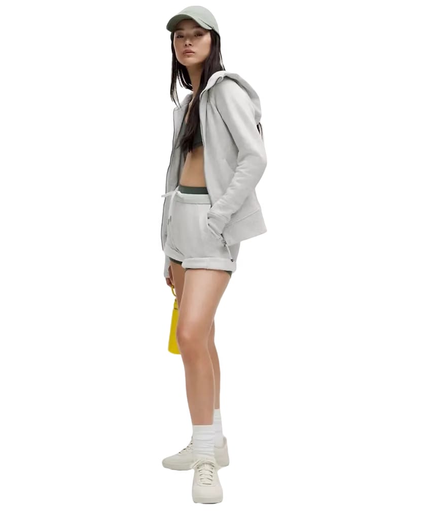 Lululemon Scuba Full-Zip Hoodie Heathered Core Ultra Light Grey