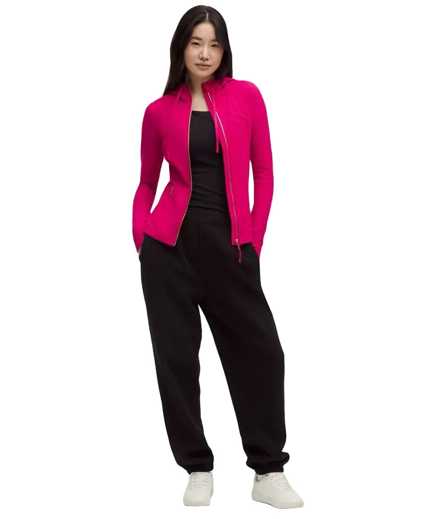 Lululemon Define Hooded Jacket Nulu Passionate/Rose Gold