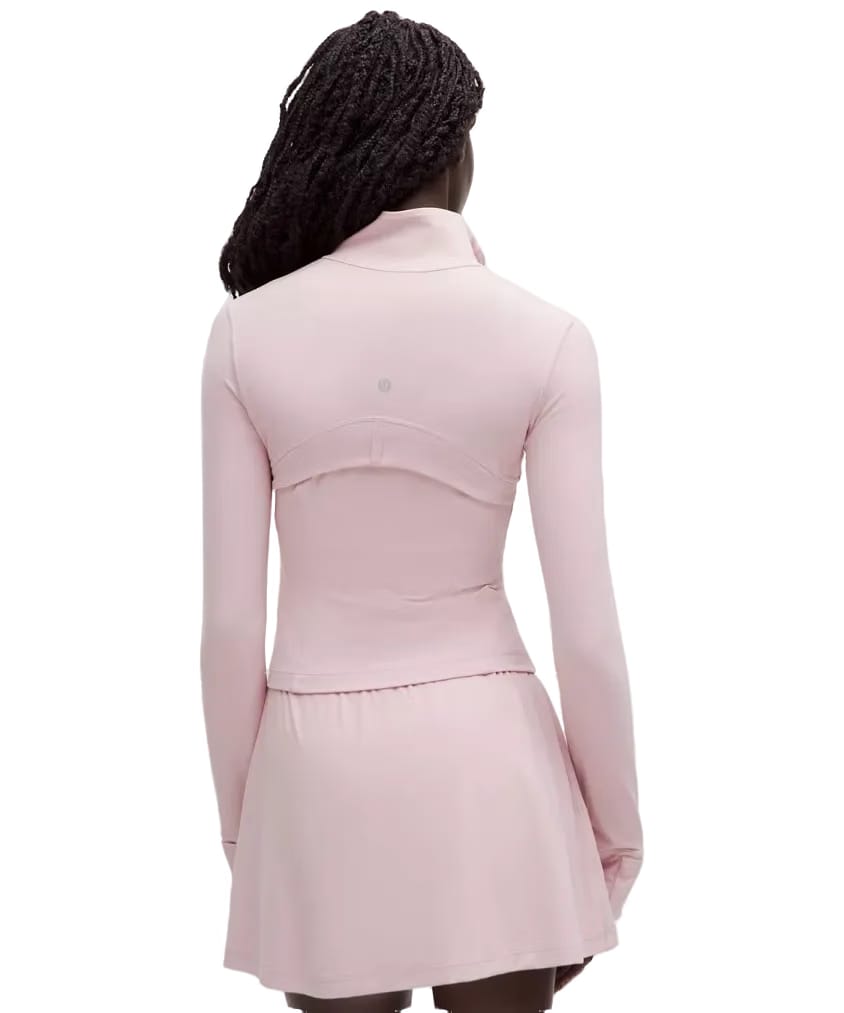 Lululemon Define Cropped Jacket Nulu Pink Haze