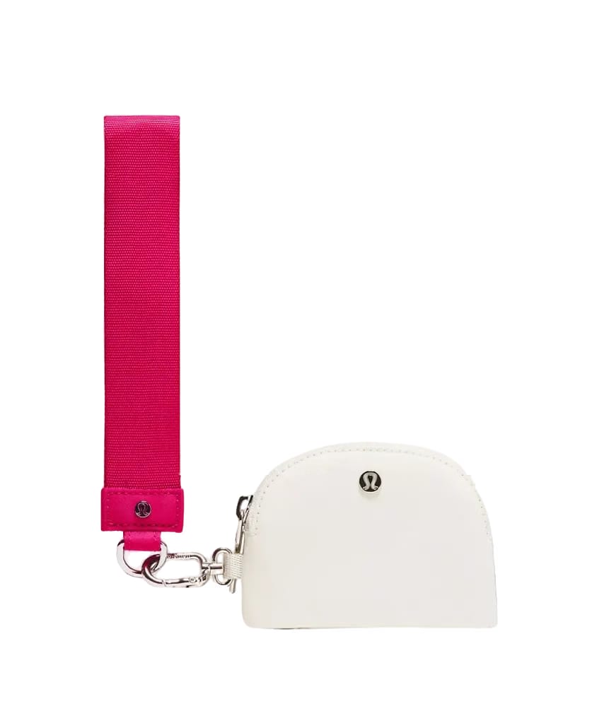Lululemon Dual Pouch Wristlet Passionate/Bone
