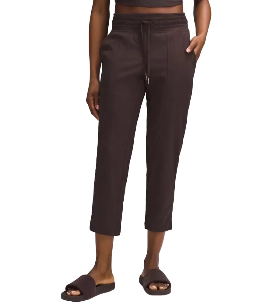 Lululemon Dance Studio Mid-Rise Cropped Pant Espresso