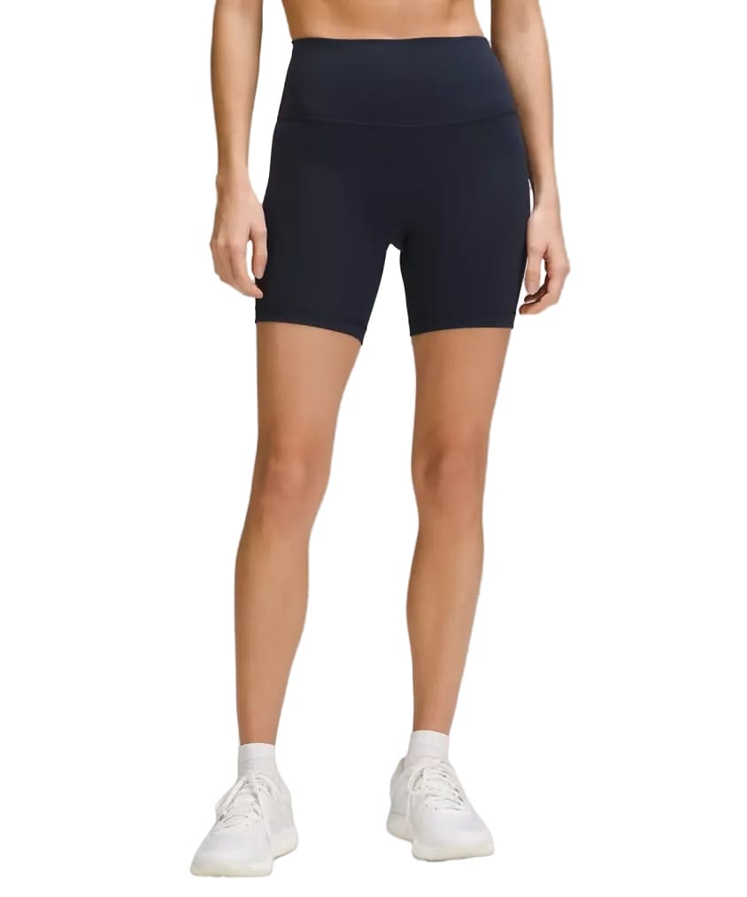 Lululemon Wunder Train High-Rise Shorts 6" True Navy