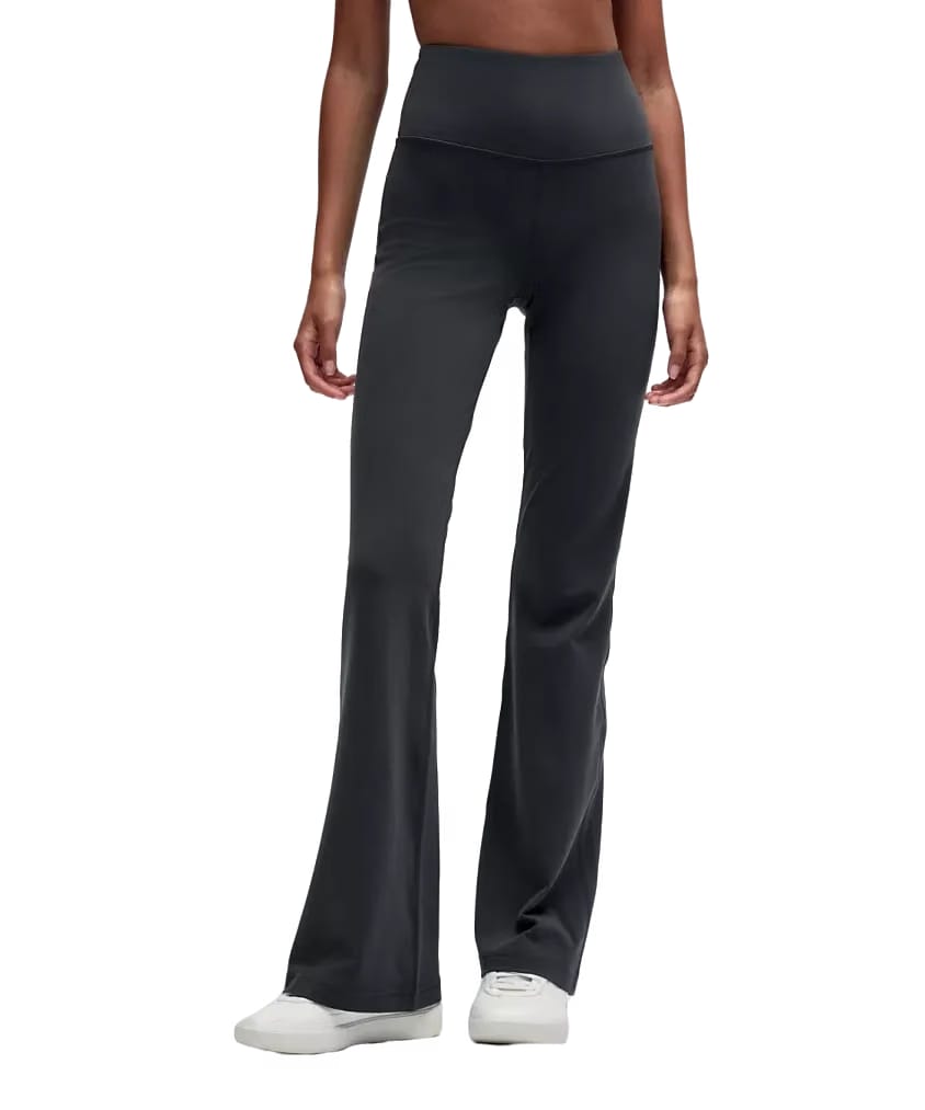 Lululemon Groove Nulu Super-High-Rise Flared Pant Graphite Grey