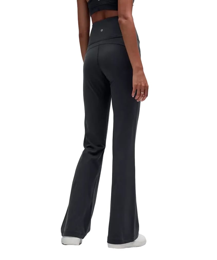 Lululemon Groove Nulu Super-High-Rise Flared Pant Graphite Grey
