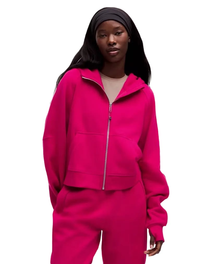 Lululemon Scuba Oversized Full-Zip HoodiePassionate