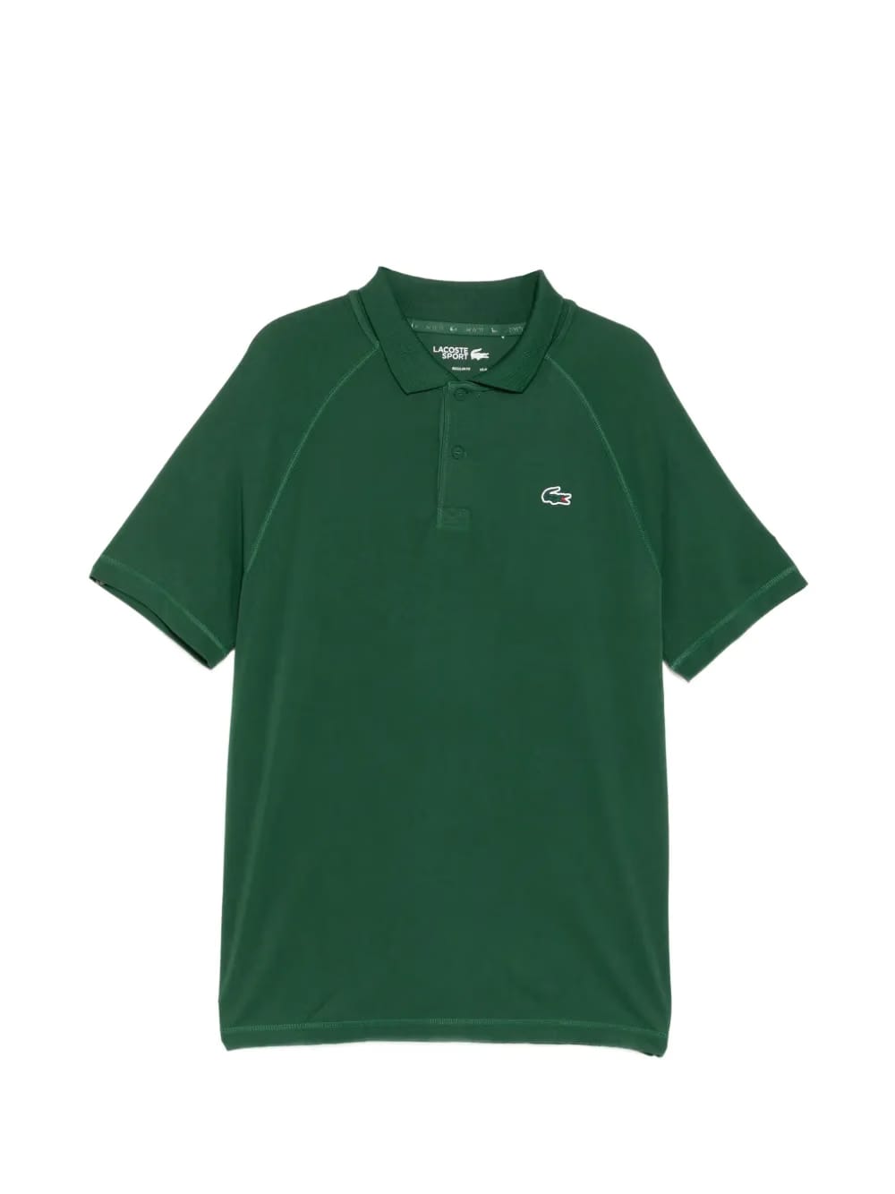 logo-patched short-sleeve polo shirt