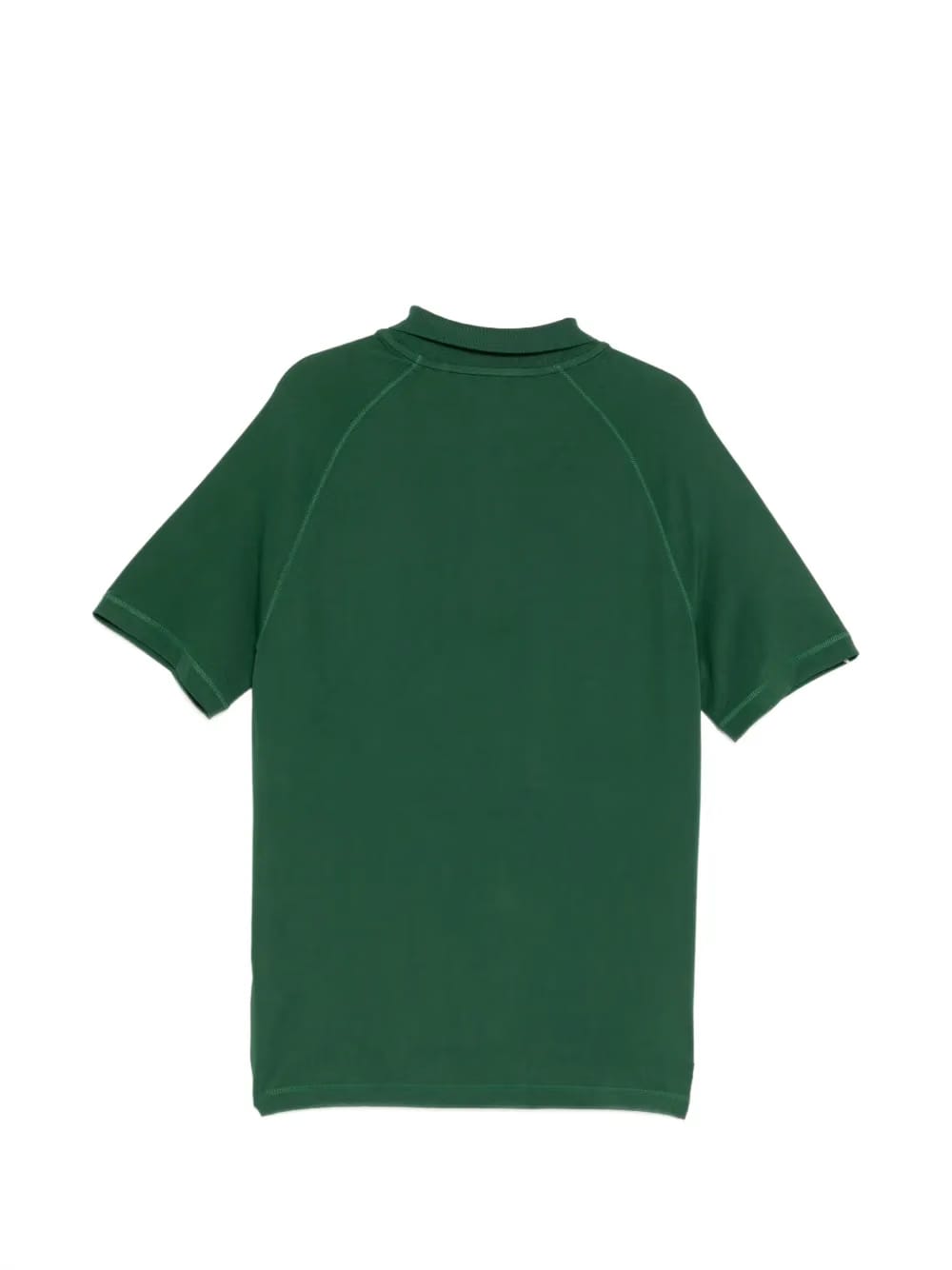 logo-patched short-sleeve polo shirt