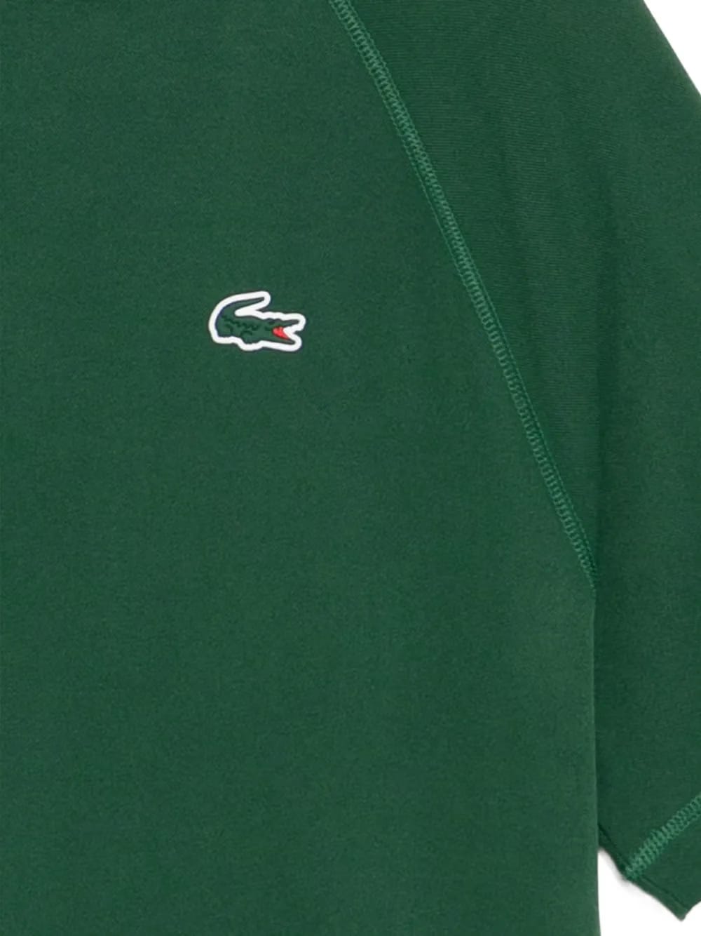 logo-patched short-sleeve polo shirt
