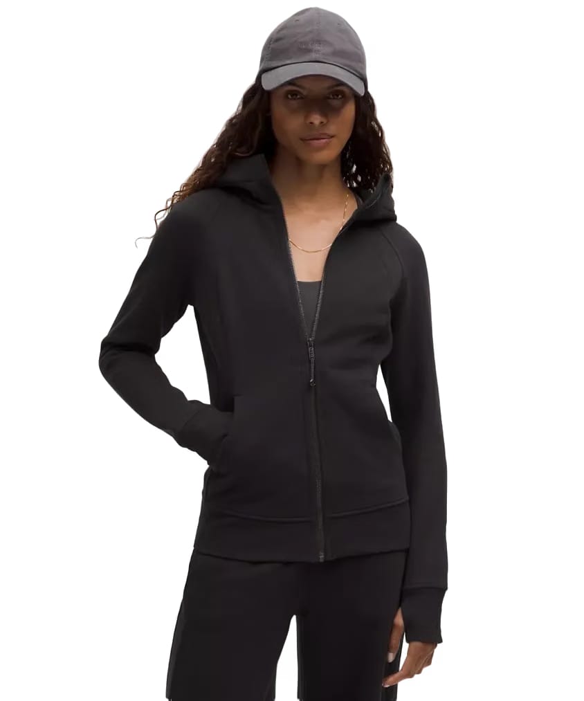 Lululemon Scuba Full-Zip Hoodie Black