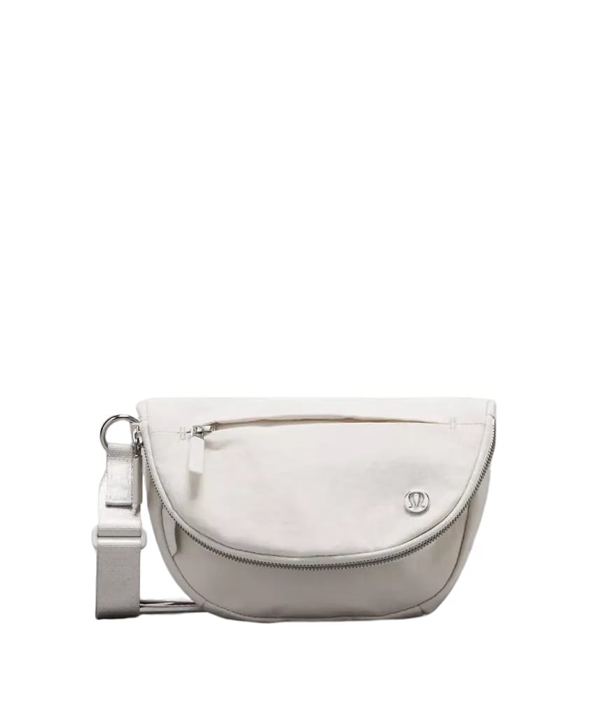 Lululemon All Night Festival Bag Micro 2L White Opal/Silver