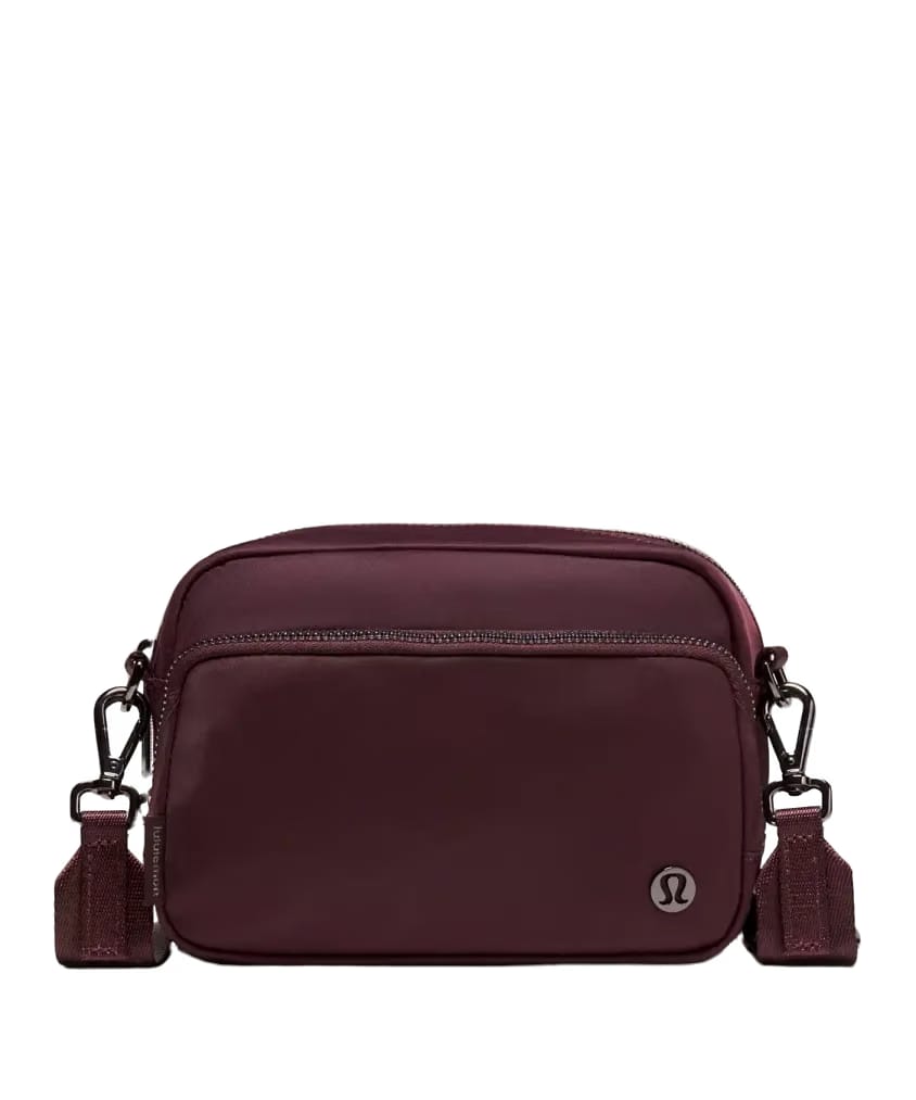 Lululemon Everywhere Crossbody Bag 2L Metal Hardwar Spiced Chai/Rose Gold