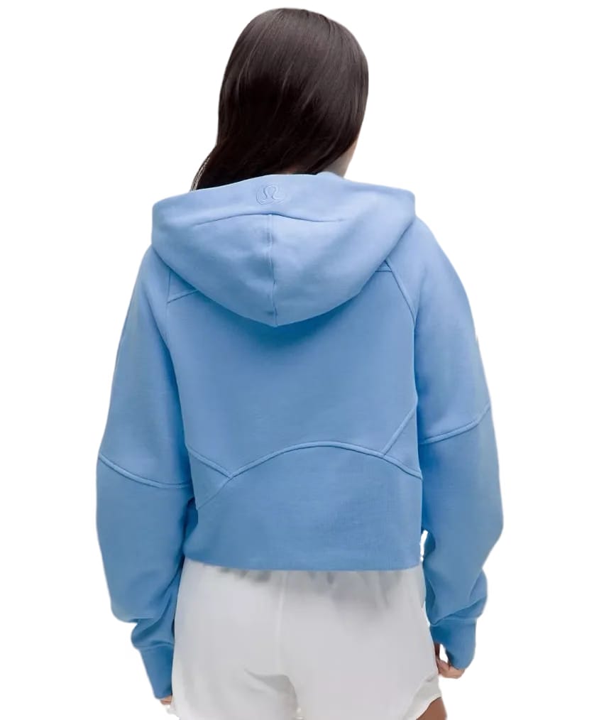 Lululemon Scuba Oversized Half-Zip Hoodie Aero Blue