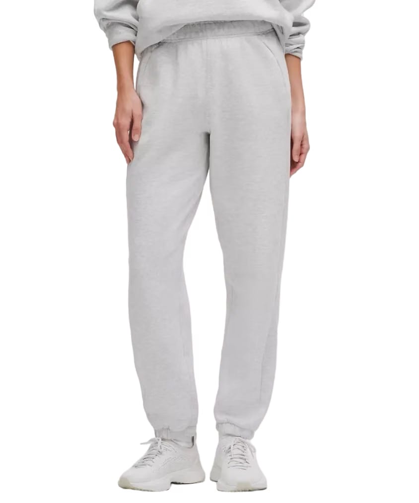 Lululemon Scuba Mid-Rise Oversized Jogger Regular Heathered Core Ultra Light Grey
