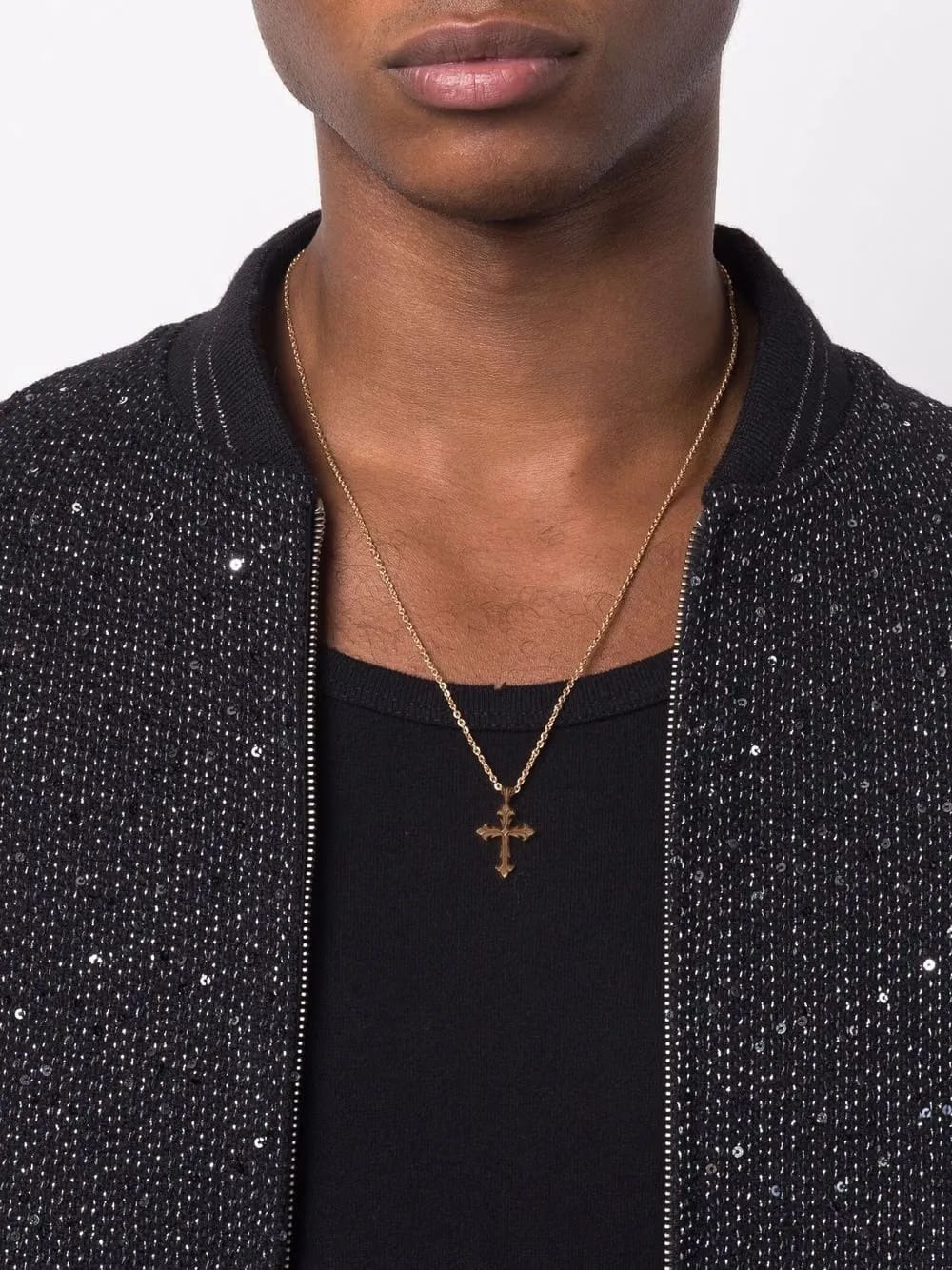 Fleury Cross pendant necklace