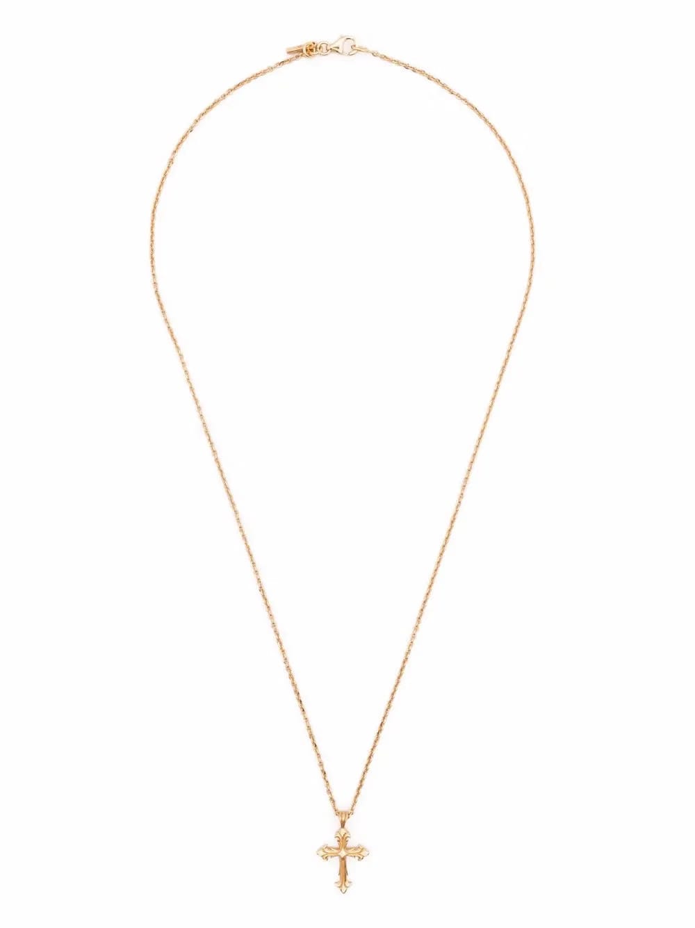 Fleury Cross pendant necklace