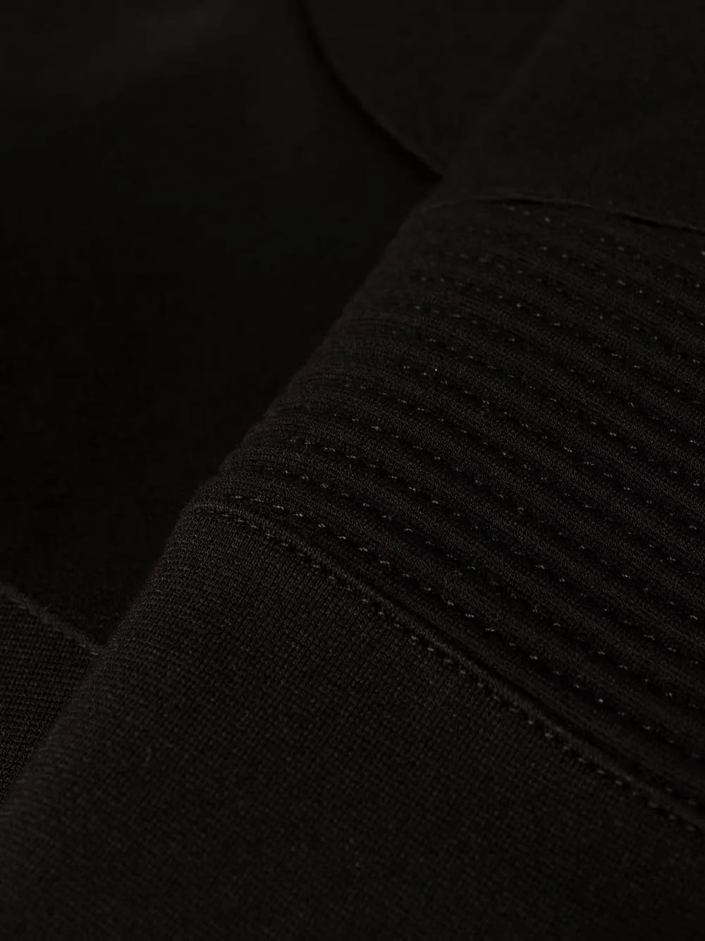 panelled cotton leggings
