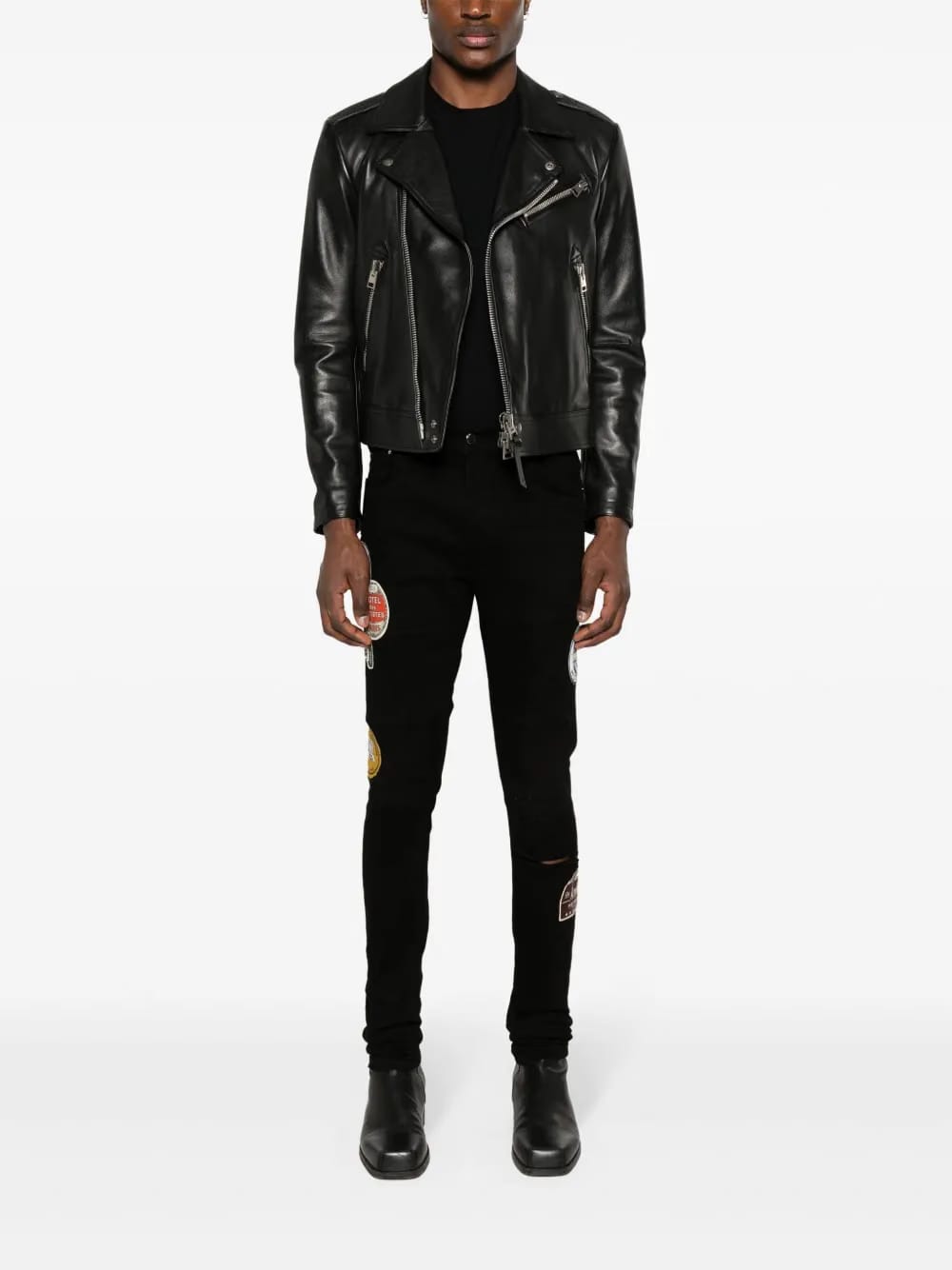 Travel Patch Repair skinny jeans