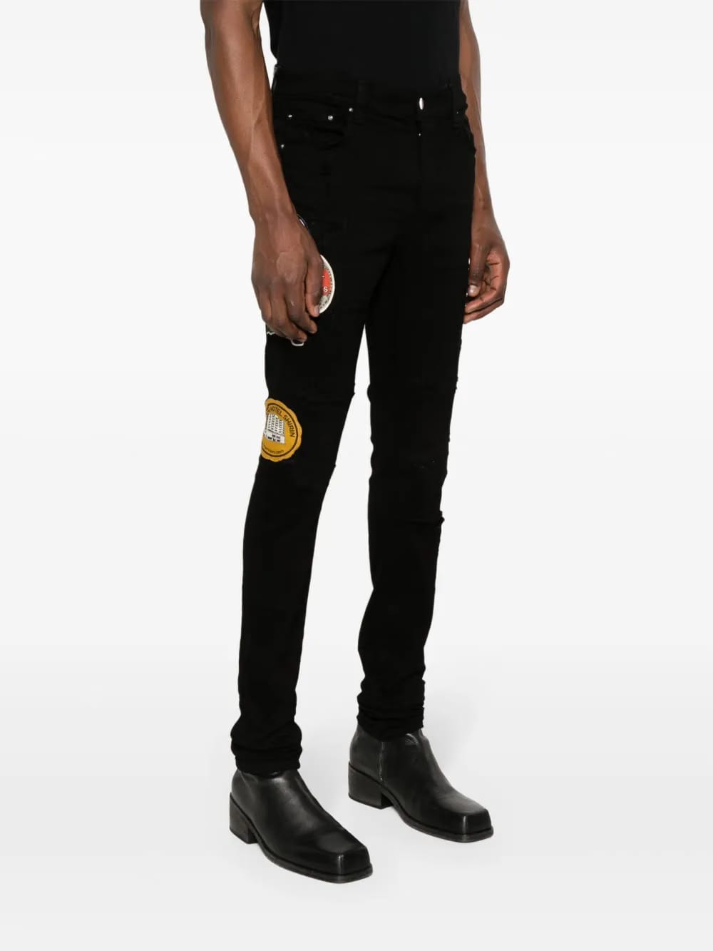 Travel Patch Repair skinny jeans