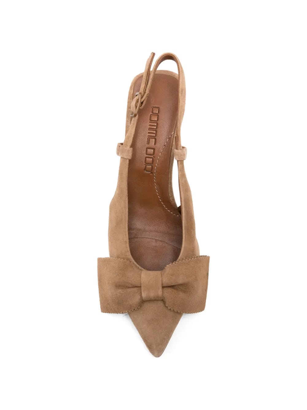 Henriette bow-detail slingback pumps