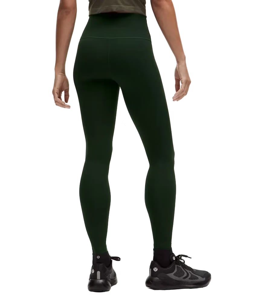 Lululemon Wunder Train High-Rise Tight 28" Rainforest Green