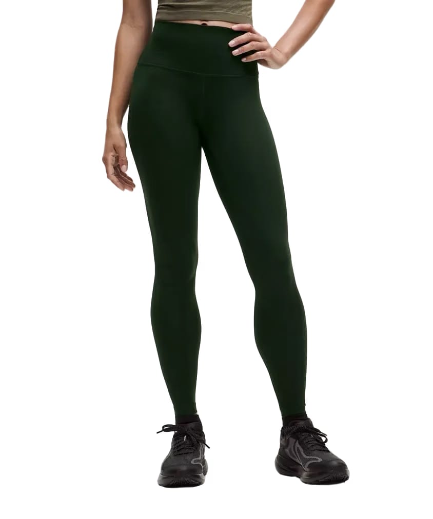 Lululemon Wunder Train High-Rise Tight 28" Rainforest Green
